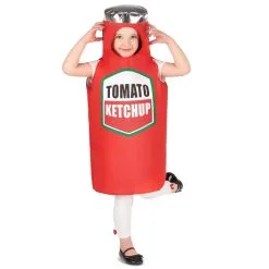 Déguisement De Pot De Ketchup Pour Enfant -Camouflage Soldes Boutique Deguisement de pot de ketchup pour enfant 49675
