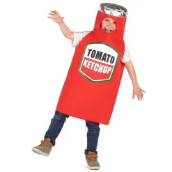 Déguisement De Pot De Ketchup Pour Enfant -Camouflage Soldes Boutique Deguisement de pot de ketchup pour enfant 49676