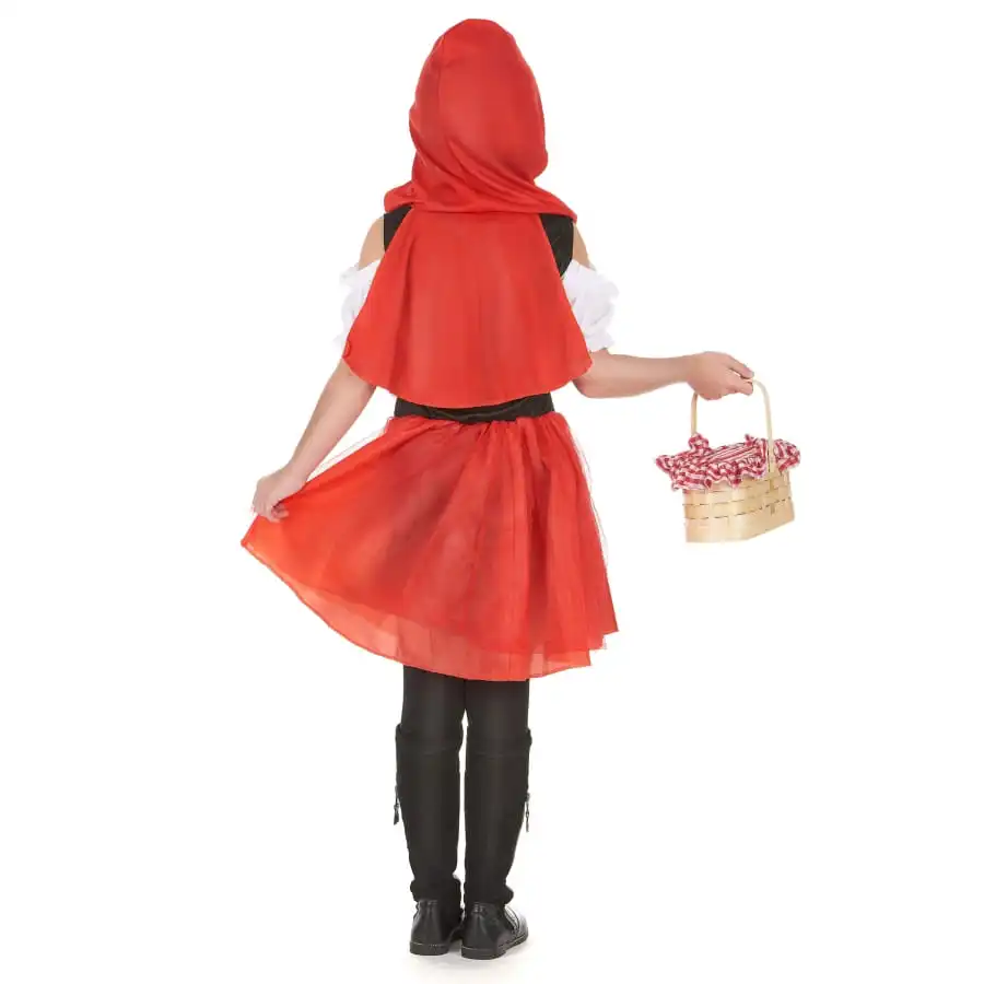 Déguisement Du Petit Chaperon Rouge Pour Fillette 3 Déguisement Du Petit Chaperon Rouge Pour Fillette – Image 3