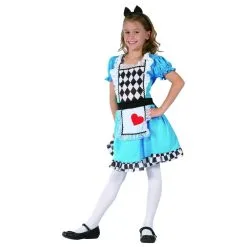 Déguisement Enfant Alice De Coeur