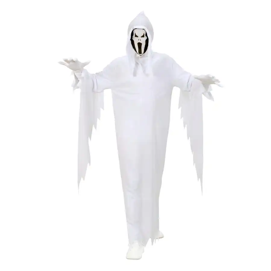 Déguisement Fantôme Enfant Au Visage Hurlant 1 Déguisement Fantôme Enfant Au Visage Hurlant