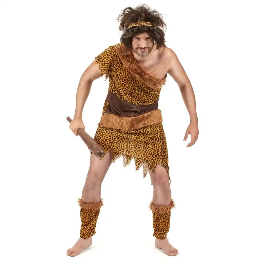 Déguisement Homme Des Cavernes Motif Léopard 2 Déguisement Homme Des Cavernes Motif Léopard – Image 2