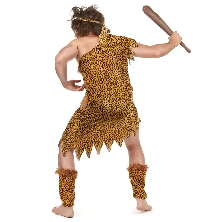 Déguisement Homme Des Cavernes Motif Léopard 4 Déguisement Homme Des Cavernes Motif Léopard – Image 4
