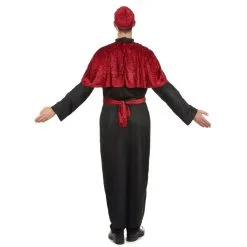 Déguisement Noir De Prêtre Avec Capeline Rouge 6 Déguisement Noir De Prêtre Avec Capeline Rouge -Camouflage Soldes Boutique Deguisement noir de pretre avec capeline rouge 31318