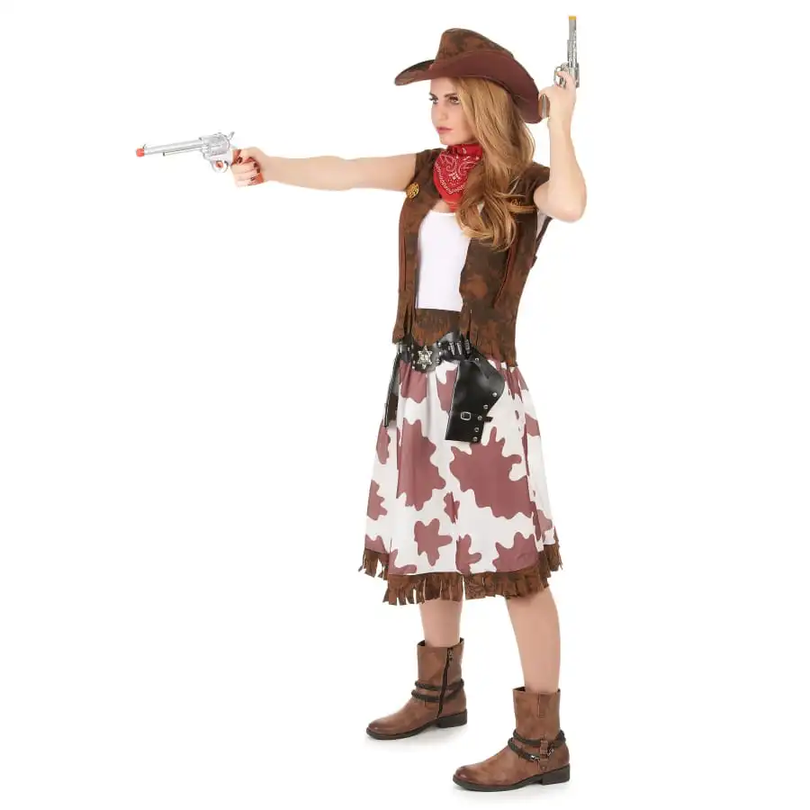 Déguisement Robe De Cowgirl Vachette 2 Déguisement Robe De Cowgirl Vachette – Image 2