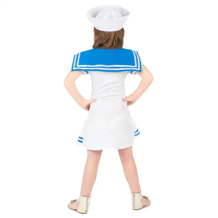 Déguisement Robe De Marin Pour Petite Fille 3 Déguisement Robe De Marin Pour Petite Fille – Image 3