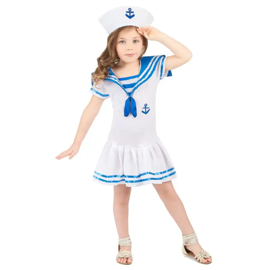 Déguisement Robe De Marin Pour Petite Fille 1 Déguisement Robe De Marin Pour Petite Fille