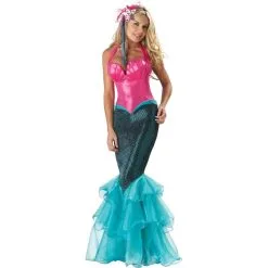 Déguisement Robe Sirène Pour Femme, Prémium