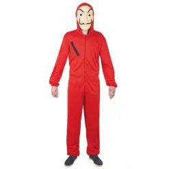 Déguisement Rouge De Braqueur Pour Adulte. -Camouflage Soldes Boutique Deguisement rouge de braqueur pour adulte 49942