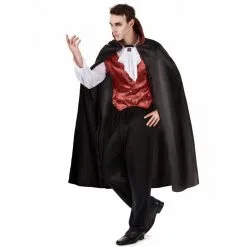 Déguisement Vampire Avec Cape Pour Homme -Camouflage Soldes Boutique Deguisement vampire avec cape pour homme 14373