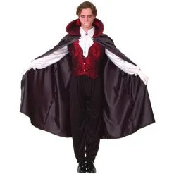 Déguisement Vampire Avec Cape Pour Homme