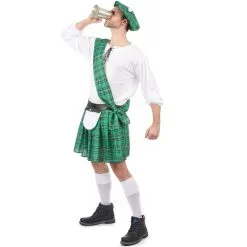 Déguisement Vert D'écossais -Camouflage Soldes Boutique Deguisement vert d ecossais 26903