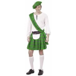 Déguisement Vert D'écossais -Camouflage Soldes Boutique Deguisement vert d ecossais 26905