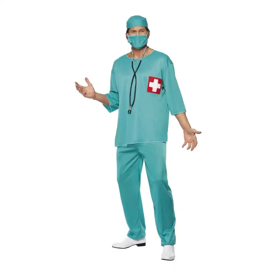 Déguisement Vert De Chirurgien 1 Déguisement Vert De Chirurgien