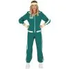 Déguisement Vert De Participant De Jeu Pour Femme