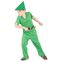 Déguisement Vert De Peter Pour Enfant -Camouflage Soldes Boutique Deguisement vert de peter pour enfant 14805