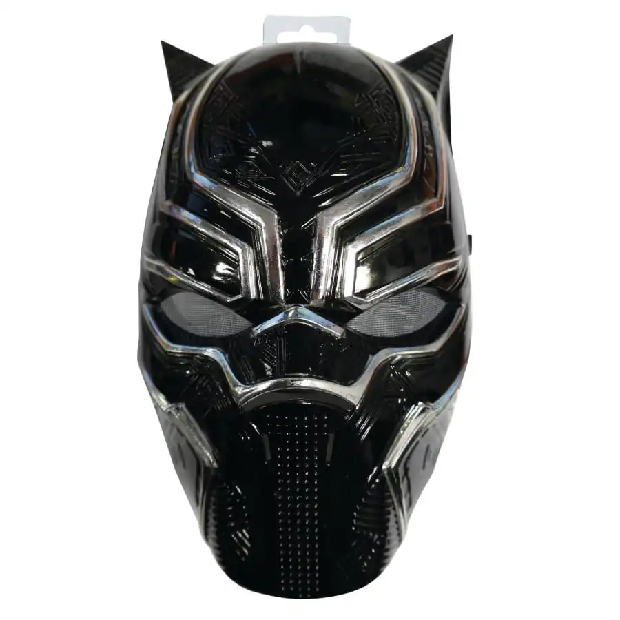 Demi Masque Black Panther Pour Enfant 2 Demi Masque Black Panther Pour Enfant – Image 2