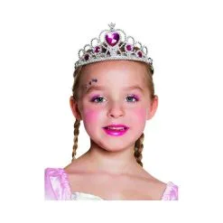 Diadème Décoré D'un Coeur Rose Pour Enfant