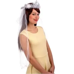 Diadème Et Voile, Pour Femme