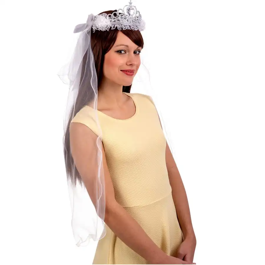 Diadème Et Voile, Pour Femme 1 Diadème Et Voile, Pour Femme