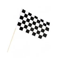 Drapeau De Fin De Course Automobile 30x45cm