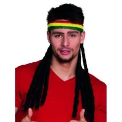Dreadlocks Avec Bandeau Jamaique