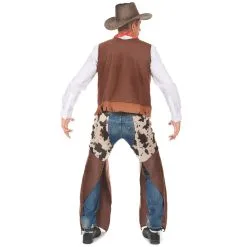 Ensemble De Cowboy Marron Vachette Pour Homme 5 Ensemble De Cowboy Marron Vachette Pour Homme -Camouflage Soldes Boutique Ensemble de cowboy marron vachette pour homme 35449