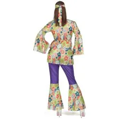 Ensemble Hippie Violet à Motifs Fleuris Pour Femme -Camouflage Soldes Boutique Ensemble hippie violet a motifs fleuris pour femme 15268