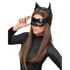 Ensemble Luxe Masque Et Oreilles De Catwoman
