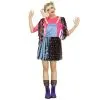 Ensemble Robe Salopette Effet Disco Pour Femme