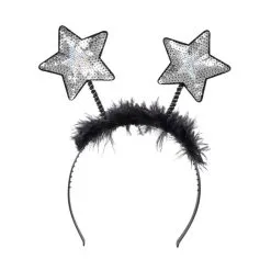 Etoiles Argentées Sur Serre Tête