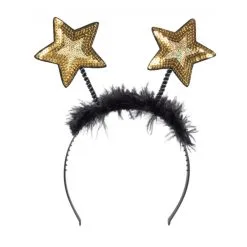 Etoiles Dorées Sur Serre Tête