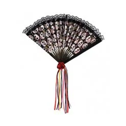 Eventail Dia De Los Muertos