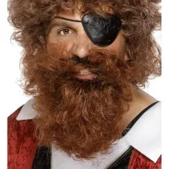 Fausse Barbe De Pirate Chatain Roux