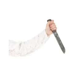 Faux Vieux Couteau En Mousse De 32cm -Camouflage Soldes Boutique Faux vieux couteau en mousse de 32cm 33691