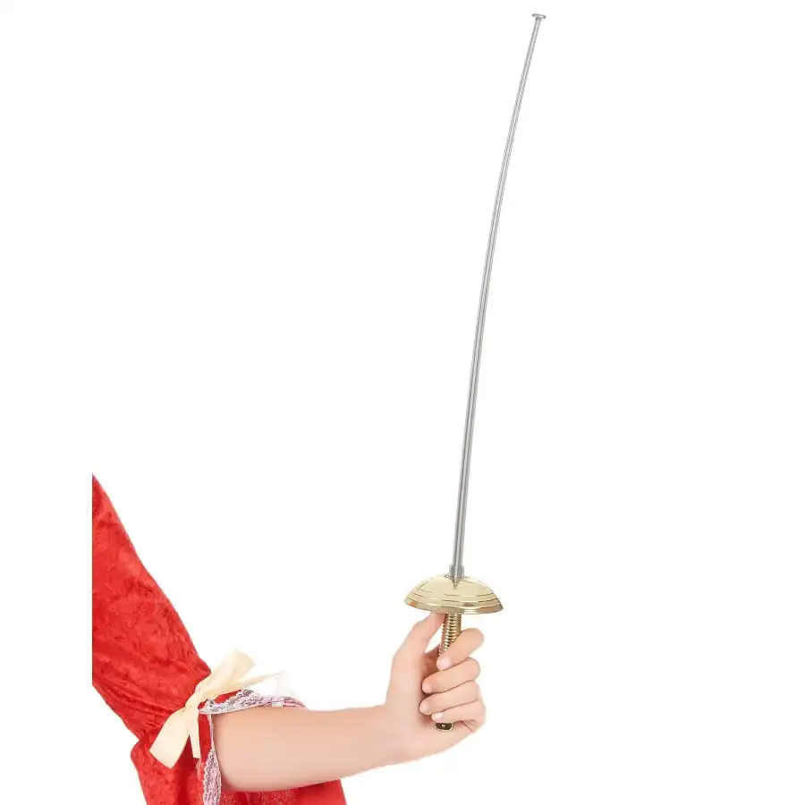 Fleuret De Zorro En Plastique, 60cm 2 Fleuret De Zorro En Plastique, 60cm – Image 2