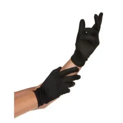 Gants Noirs Courts Pour Adulte
