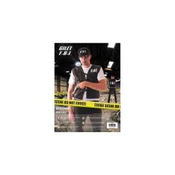 Gilet Noir FBI Pour Homme -Camouflage Soldes Boutique Gilet noir fbi pour homme 31666