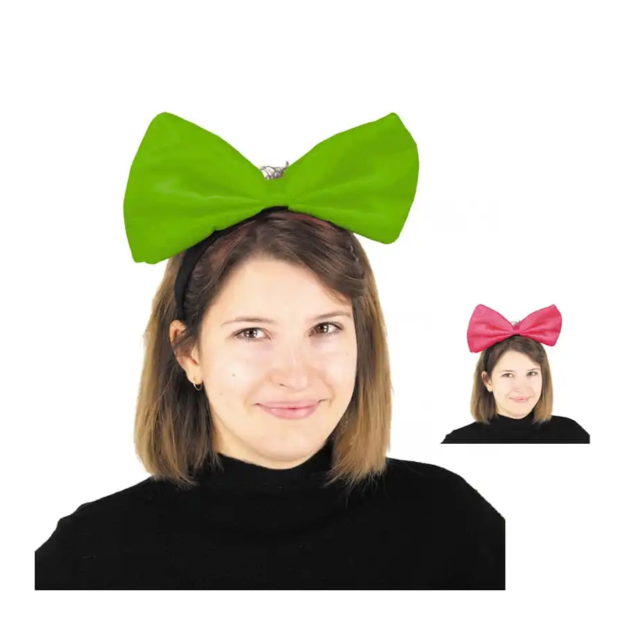 Grand Noeud Sur Serre Tête, Pour Adulte 1 Grand Noeud Sur Serre Tête, Pour Adulte