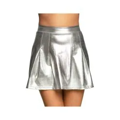 Jupe Argentée Métalisée