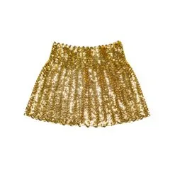 Jupe Disco Dorée à Sequins -Camouflage Soldes Boutique Jupe disco doree a sequins 62364