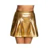 Jupe Dorée Métallisée
