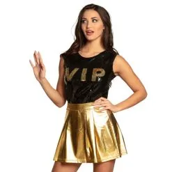 Jupe Dorée Métallisée -Camouflage Soldes Boutique Jupe doree metallisee 62384