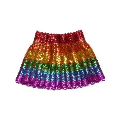 Jupe Multicolore à Sequins Pour Femme -Camouflage Soldes Boutique Jupe multicolore a sequins pour femme 65597