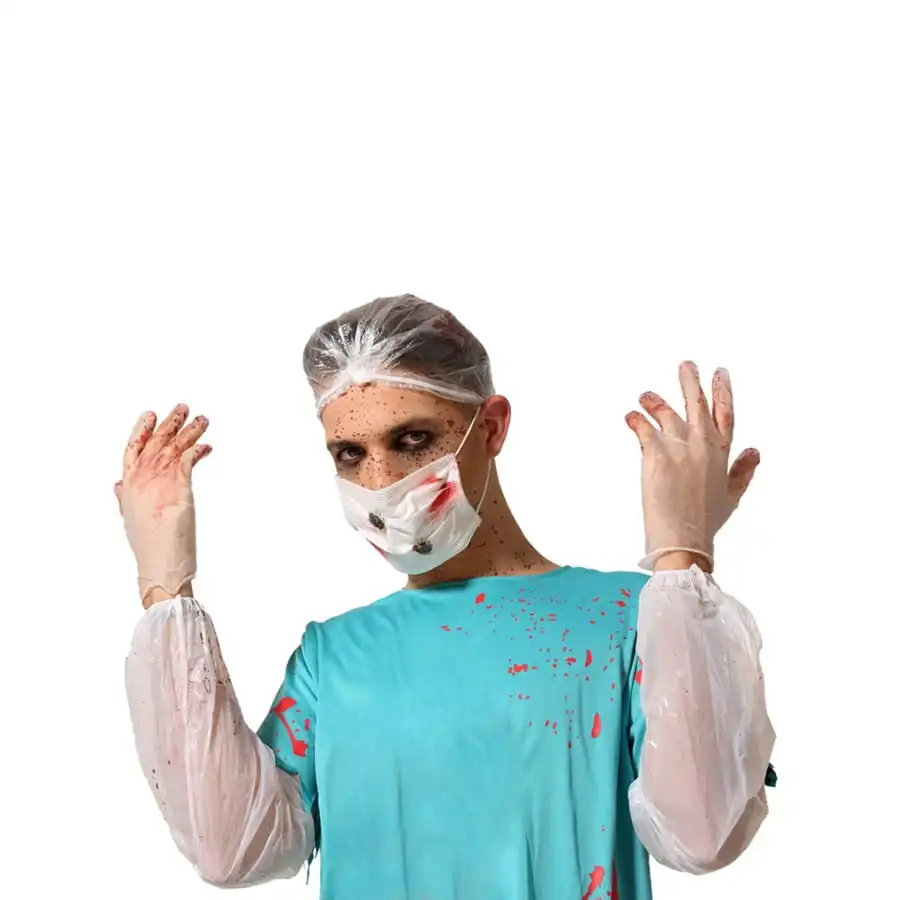 Kit D'accessoires De Chirurgien Ensanglanté 1 Kit D'accessoires De Chirurgien Ensanglanté