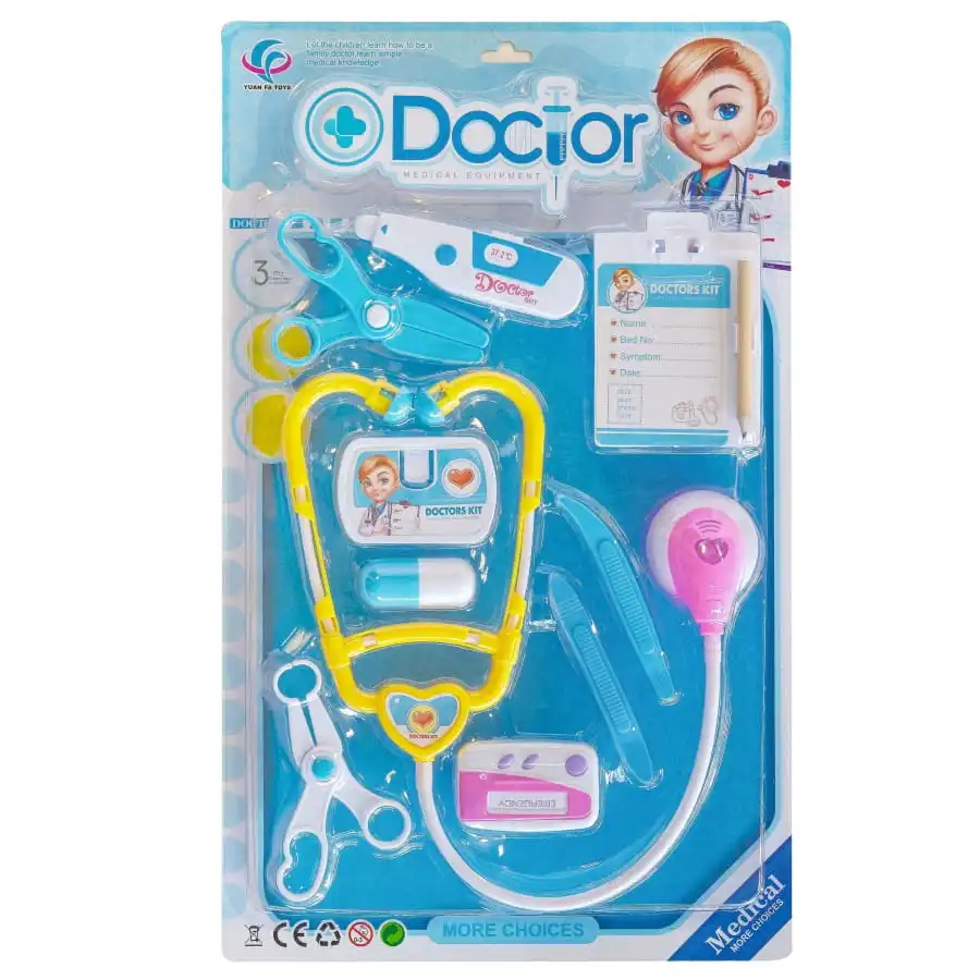 Kit D'accessoires De Petit Docteur Bleu 2 Kit D'accessoires De Petit Docteur Bleu – Image 2