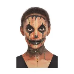 Kit De Maquillage Visage De Citrouille Halloween -Camouflage Soldes Boutique Kit de maquillage visage de citrouille halloween 63126
