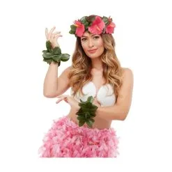 Kit De Vahiné Vert Et Rose