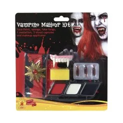 Luxueux Déguisement De Femme Vampire Pour Adulte -Camouflage Soldes Boutique Kit vampire de maquillage pour adulte