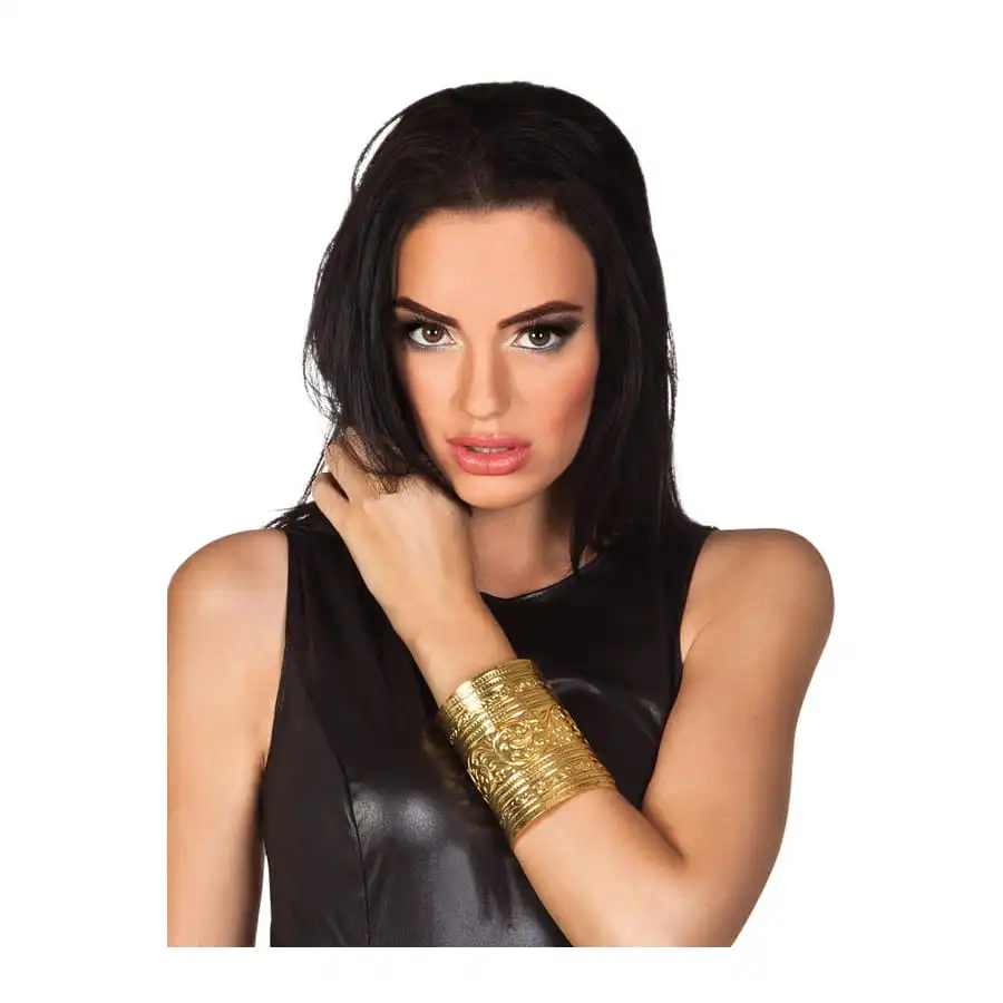 Large Manchette Egyptienne Dorée 2 Large Manchette Egyptienne Dorée – Image 2